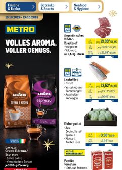 METRO-Prospekt von Montag 19.10.
