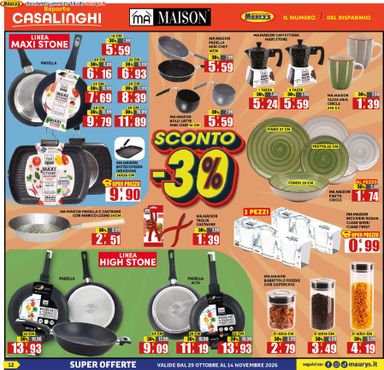 Volantino Maury's - Maury's - I nostri marchi -30% valido dal 29/10 al 14/11 - pagina 12