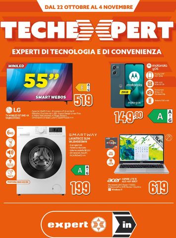 Volantino Ipercoop - Ipercoop - TecheXpert valido dal 22/10 al 04/11 - pagina 1