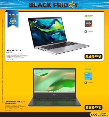 Volantino Euronics - Euronics - Black Friday Anteprima valido dal 29/10 al 11/11 - pagina 14