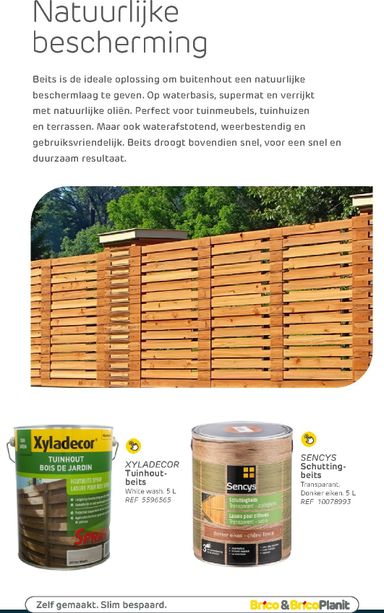 Folder Brico - Brico - Verf Magazine van 19/05 tot 31/12 - side 121