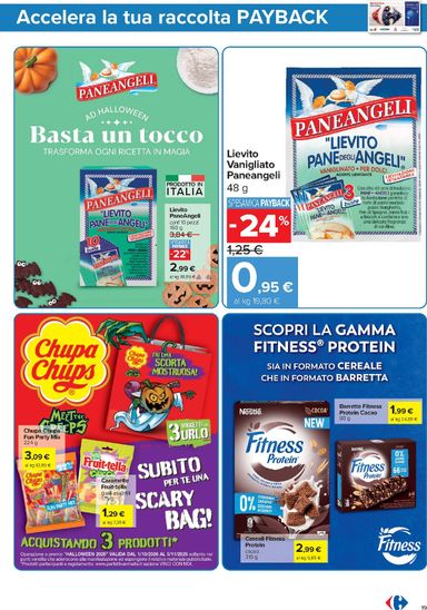 Volantino Carrefour - Carrefour - Punti Sprint Payback valido dal 13/10 al 25/10 - pagina 19
