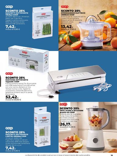 Volantino Coop Firenze - Coop Firenze - La casa cambia stagione valido dal 08/10 al 04/11 - pagina 15