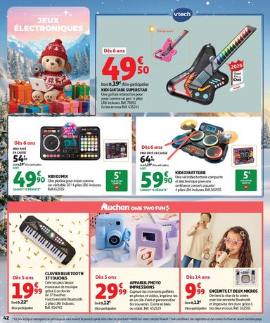 Catalogue Auchan - Auchan - Jouets de Noël valable dès le 16/10 au 06/12 - page 42