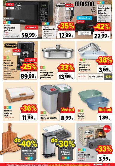 Katalog Plodine - Plodine vrijedi od 28.10. do 03.11. - stranica 39