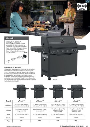 Prospekt toom - Toom - Grills & Zubehör gültig ab 01.03. bis 31.12. - seite 23