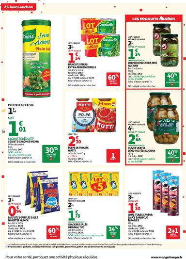 Catalogue Auchan - Auchan - 25 jours valable dès le 27/10 au 31/10 - page 20