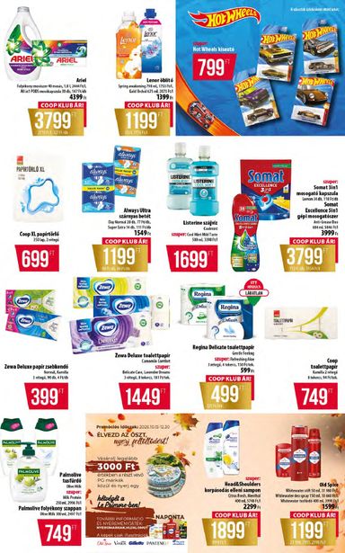 Akciós újság Coop - Coop - Tisza érvényes 10.29.-tól 11.04.-ig - 11 oldal