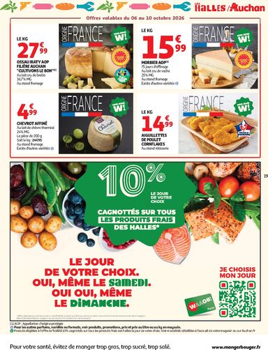 Catalogue Auchan - Auchan - Café, automne hypers valable dès le 06/10 au 18/10 - page 19