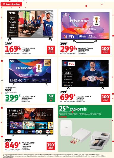 Catalogue Auchan - Auchan - 25 jours valable dès le 27/10 au 01/11 - page 62