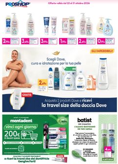Volantini Proshop da giovedì 22/10