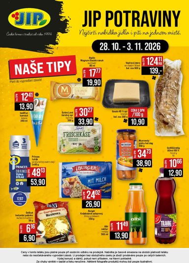 Leták JIP - JIP - České Budějovice, Most, Náchod, Sušice, Svoboda nad Úpou od 28.10. do 03.11. - strana 20