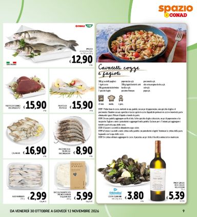 Volantino Spazio Conad - Spazio Conad - Roma valido dal 30/10 al 12/11 - pagina 9