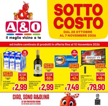 Volantino A&O - A&O valido dal 28/10 al 10/11 - pagina 1