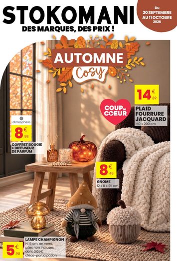 Catalogue Stokomani - Stokomani valable dès le 30/09 au 11/10 - page 1
