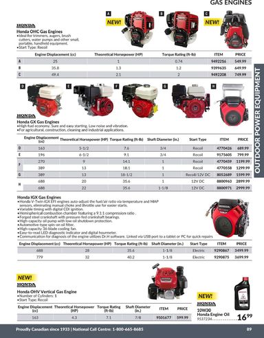 Flyer Princess Auto - Princess Auto - Outdoor Power Equipment valid since 04-21 until 12-31 - page 43