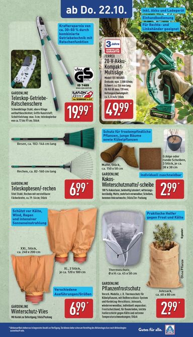Prospekt ALDI Nord - ALDI NORD - Ausblick gültig ab 19.10. bis 24.10. - seite 10