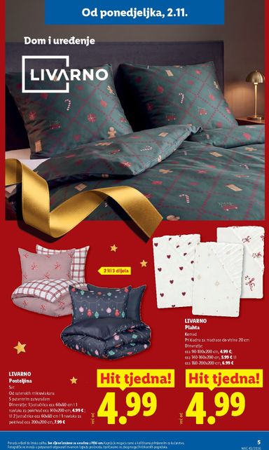 Katalog Lidl - Lidl - Otkrij čaroliju blagdana vrijedi od 02.11. do 31.12. - stranica 5