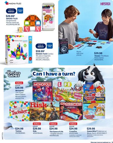 Flyer Walmart - Walmart - Toy Shop valid since 10-15 until 12-23 - page 17