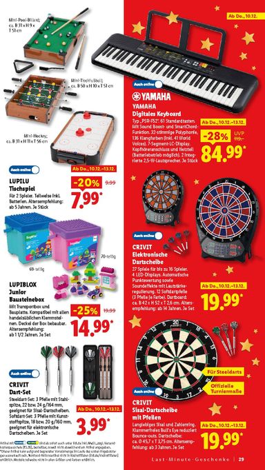 Prospekt Lidl - Lidl - Entdecke zahlreiche Geschenkideen gültig ab 19.10. bis 24.12. - seite 29