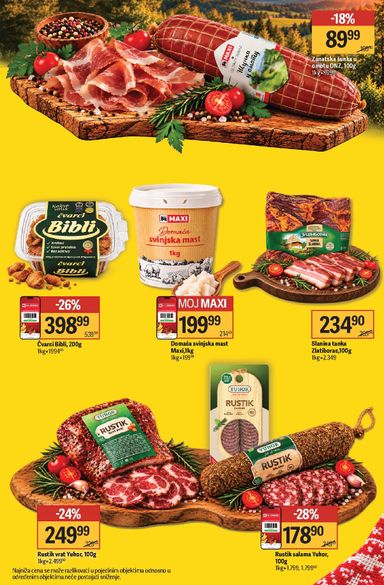 Katalog Maxi - Maxi - Iz naših krajeva ukusi koje volimo od 22.10 do 11.11 - strana 5