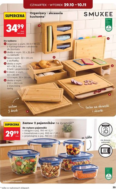 Gazetka Biedronka - Biedronka - Hity i inspiracje od 24.10. do 10.11. - strona 35
