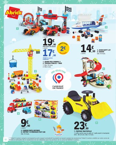 Catalogue E.Leclerc - E.Leclerc - Jouets de Noël valable dès le 20/10 au 05/12 - page 12