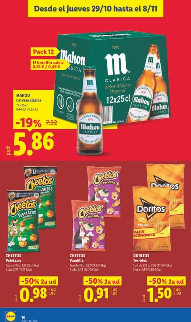 Folleto Lidl - Lidl - Madrid-San Bernardo del 29/10 al 08/11 - página 10