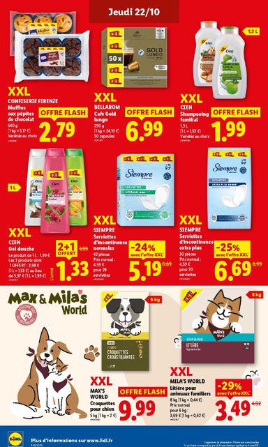 Catalogue Lidl - Lidl valable dès le 22/10 au 28/10 - page 28