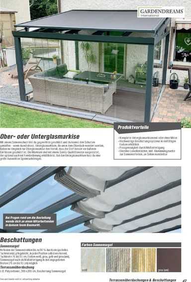 Prospekt toom - Toom - Gartenhäuser & Carports gültig ab 01.03. bis 31.12. - seite 47