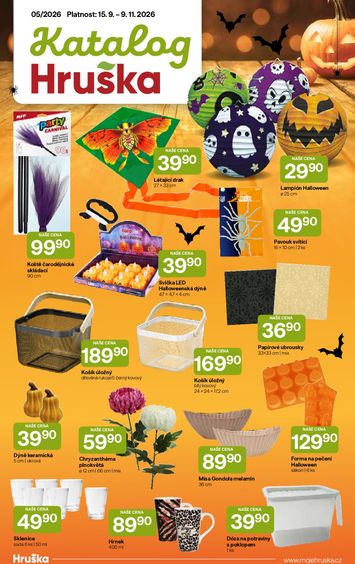 Leták Hruška - Hruška - Katalog od 15.09. do 09.11. - strana 1