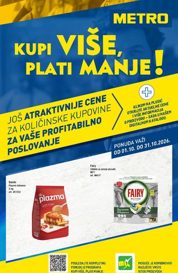 Katalog Metro - Metro - Kupi više plati manje od 01.10 do 31.10 - strana 1
