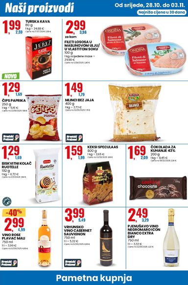 Katalog Eurospin - Eurospin vrijedi od 28.10. do 03.11. - stranica 10
