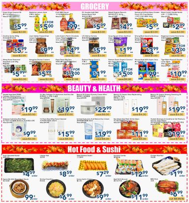 Flyer Oceans Fresh Food Market - Oceans - 4557 Hurontario Street, Mississauga valid since 10-16 until 10-22 - page 3