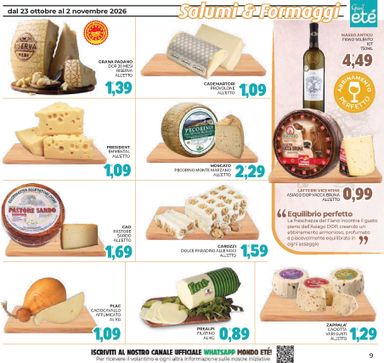 Volantino Eté - Eté - Grand valido dal 23/10 al 02/11 - pagina 9