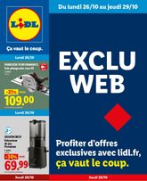 Lidl - Exclu Web valable à partir de du lundi 26/10/2026