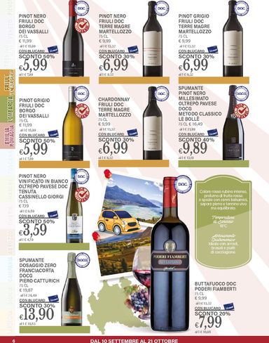 Volantino Il Gigante - Il Gigante - Festa del vino valido dal 10/09 al 21/10 - pagina 6
