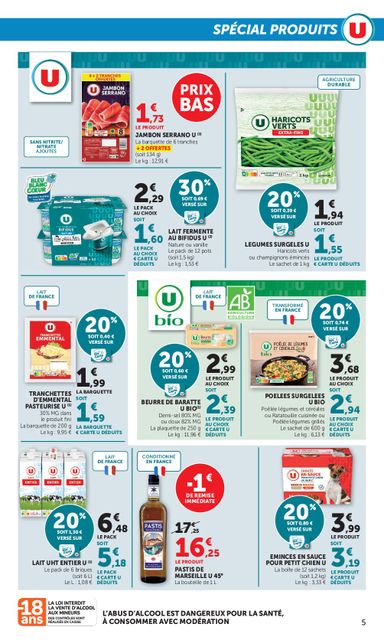 Catalogue Super U - Super U valable dès le 13/10 au 25/10 - page 5