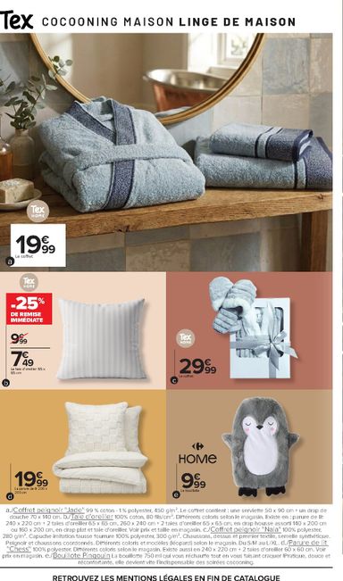 Catalogue Carrefour - Carrefour - Cocooning maison valable dès le 03/11 au 23/11 - page 10