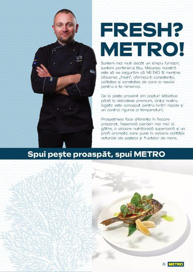 Catalogul Metro - Metro - Spui pește proaspăt de la 01.10. până la 31.12. - pagina 81