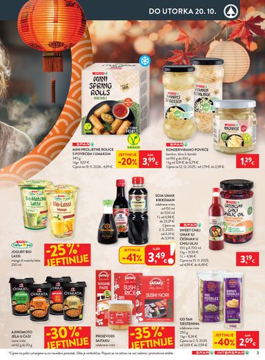 Katalog SPAR - SPAR vrijedi od 14.10. do 20.10. - stranica 3