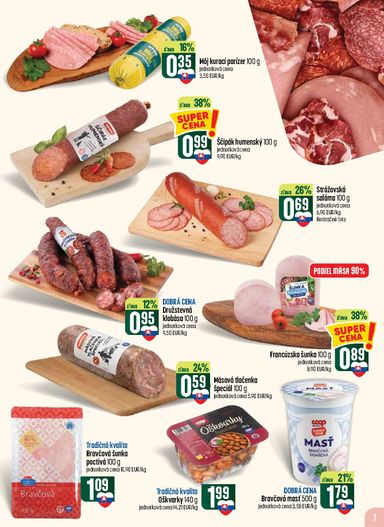 Leták COOP Jednota - COOP Jednota - Tempo od 29.10. do 04.11. - strana 7