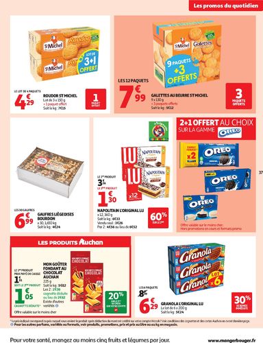Folder Auchan - Auchan - Le Goût du Réconfort van 06/10 tot 18/10 - side 37