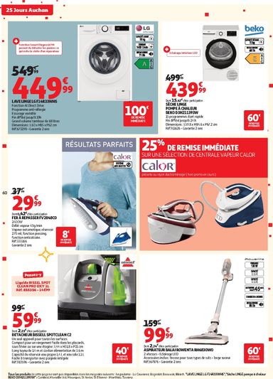 Catalogue Auchan - Auchan - 25 jours valable dès le 27/10 au 01/11 - page 60