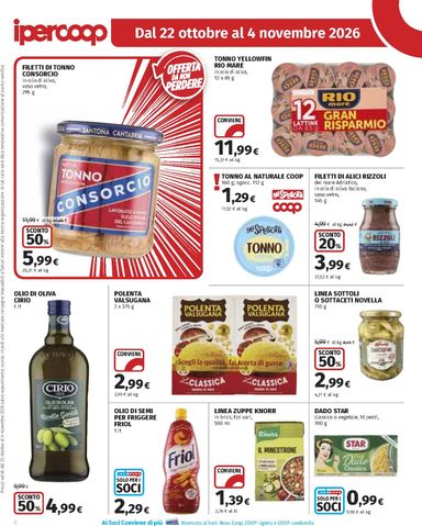 Volantino Ipercoop - Ipercoop valido dal 22/10 al 04/11 - pagina 8