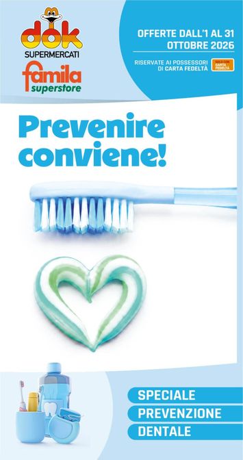 Volantino DOK - DOK - Speciale Prevenzione Dentale valido dal 01/10 al 31/10 - pagina 1