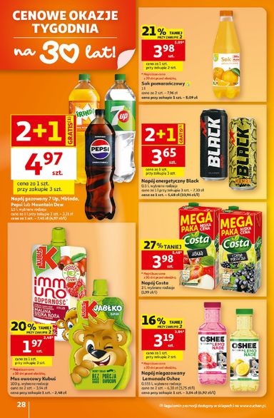 Leták Auchan Poľsko - Hipermarket Auchan Poľsko od 29.10. do 04.11. - strana 28
