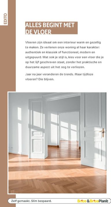 Folder Brico - Brico - Vloer Magazine van 01/01 tot 31/12 - side 2