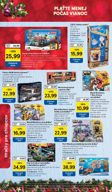 Leták Tesco - Tesco - Katalóg hračiek od 26.10. do 16.11. - strana 16