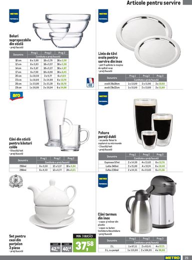 Catalogul Metro - Metro - Soluții Nealimentare pentru HoReCa de la 01.10. până la 04.01. - pagina 23
